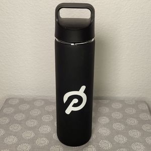 New Peloton 16 oz Glass Waterbottle‎ with Silicon Non-Slip Coating